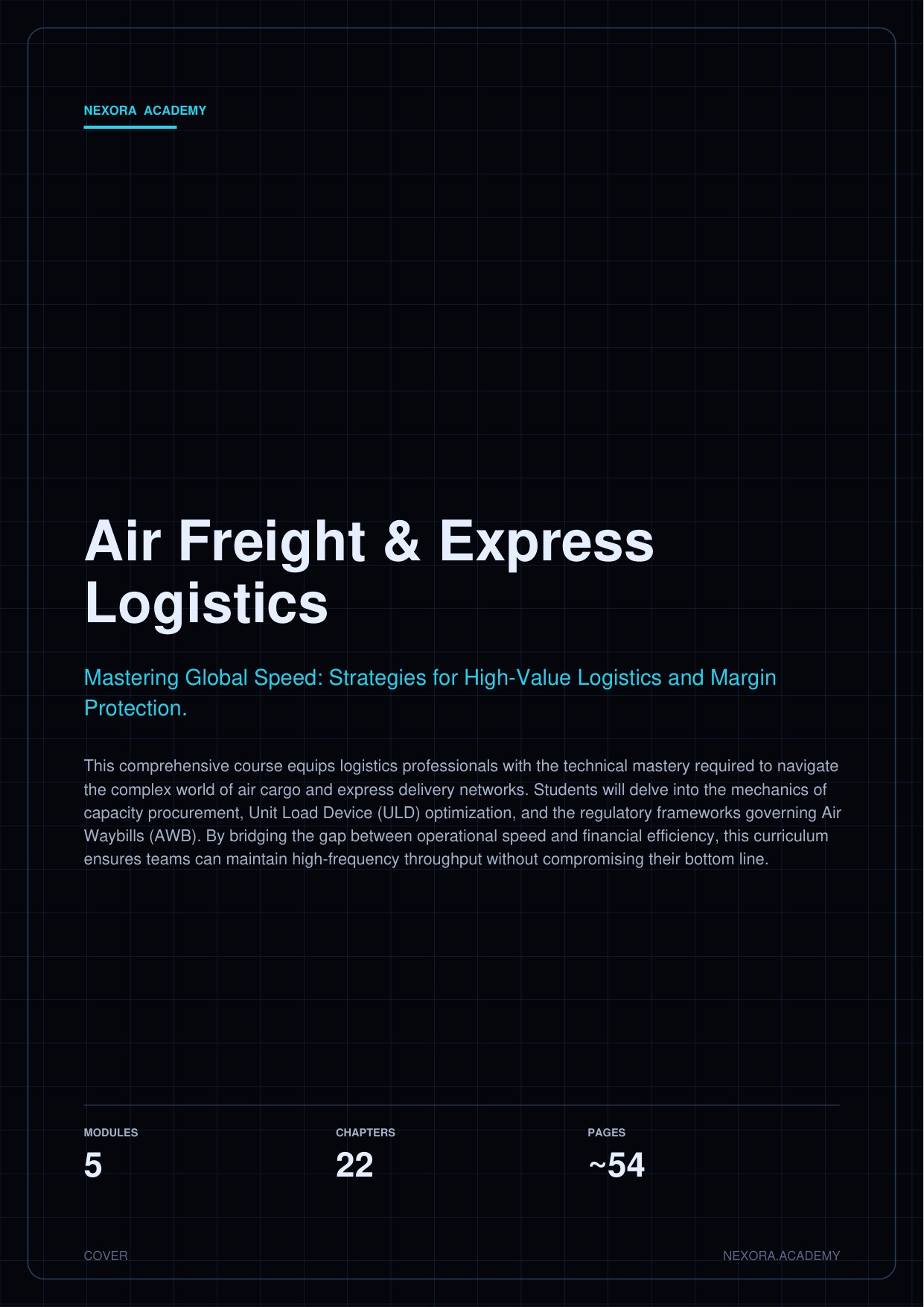 Air Freight & Express Logistics — cover